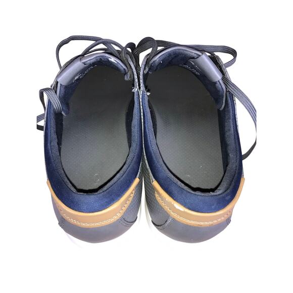 Aldo Dress Shoes Men’s 13 Blue Leather Oxford Loafer Formal Sneakers Preppy main image 6